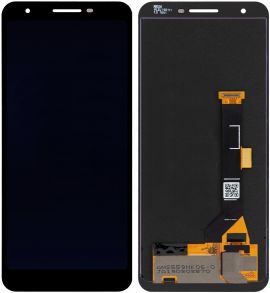 Дисплей Google Pixel 3A complete Black Original (REF)
