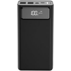 Акумулятор портативний (PowerBank) XO DESIGN PR123 (30000mAh / 5V-2A) Black