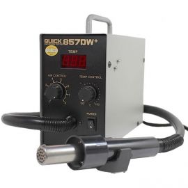 Термоповітряна паяльна станція QUICK 857DW+ (100-450°С, 50л/хв, 580Вт)