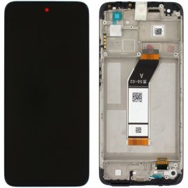 Дисплей Xiaomi Redmi 10 2021 complete with frame Black