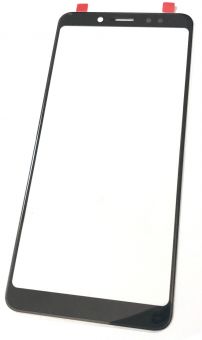 Скло дисплея Xiaomi Redmi Note 5 / Redmi Note 5 Pro Black (для переклеювання)