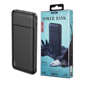 Акумулятор портативний (PowerBank) REMAX Lango Series RPP-96 (10000mAh) Black