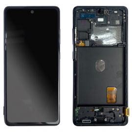 Дисплей Samsung Galaxy S20 FE SM-G780 / G781 OR 100% (Service Pack) with frame Dark Blue (Black)