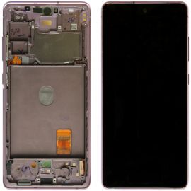 Дисплей Samsung Galaxy S20 FE SM-G780 / G781 OR 100% (Service Pack) with frame Levender