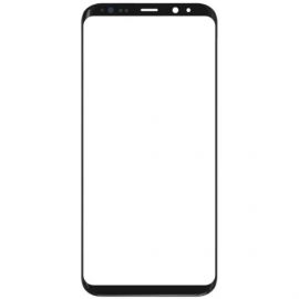 Скло дисплея Samsung Galaxy S8 Plus SM-G955 Black + OCA (для переклеювання)