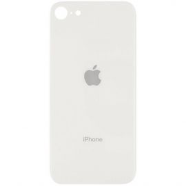 Кришка задня iPhone SE 2020 (4.7") Silver (великий виріз під камеру)