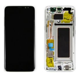 Дисплей Samsung Galaxy S8 SM-G950 OR 100% (Service Pack) with frame Silver