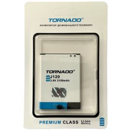 Акумулятор TORNADO для Samsung Galaxy J1 2016 SM-J120 / EB-BJ120CBE (2150mAh)