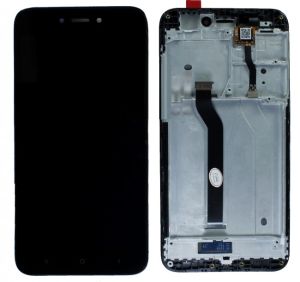 Дисплей Xiaomi Redmi 5A / Redmi GO complete with frame Black