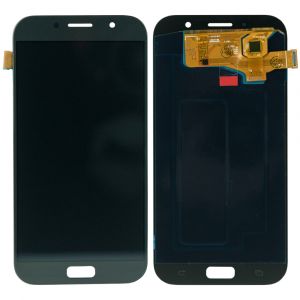 Дисплей Samsung Galaxy A7 2017 SM-A720 OLED Black (без логотипу)