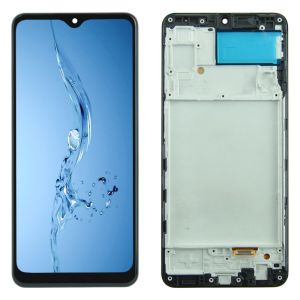 Дисплей Samsung Galaxy A22 4G SM-A225 OLED with frame Black (6.36