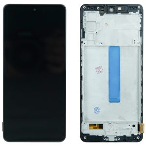 Дисплей Samsung Galaxy M52 5G SM-M526 OLED with frame Black (6.64