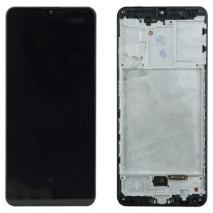 Дисплей Samsung Galaxy A31 SM-A315 with frame Black (Original AMOLED)