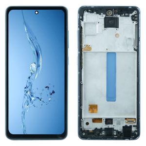 Дисплей Samsung Galaxy A52 SM-A525 / SM-A526 / A52S SM-A528 OLED with frame Blue (6.43