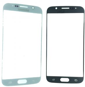 Скло дисплея Samsung G925F S6 Edge White (для переклеювання)
