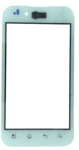 Тачскрін LG P970 Optimus White Original