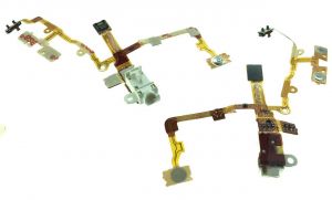 Шлейф iPhone 3G / 3Gs з кнопками звуку та роз'ємом гарнітури White