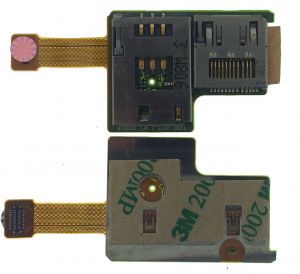 Шлейф Sony Ericsson K850 / W850 with SIM & mmC connectors