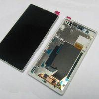 Дисплей Sony Xperia Z (LT36i / C6602 / C6603 / C6606) complete with frame Black (frame White)