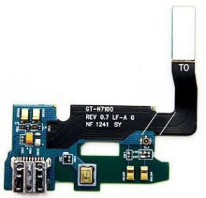 Шлейф Samsung Galaxy Note 2 N7100 charge connector complete