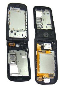 Шлейф Nokia 2720 Fold + з механізмом обертання мех. и Середня частина Original