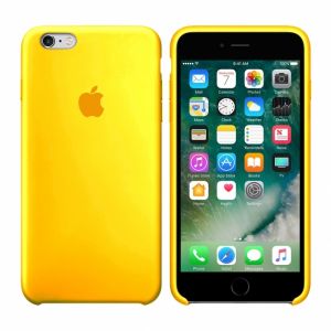 Чохол (Silicone Case) для iPhone 6 / iPhone 6S Yellow