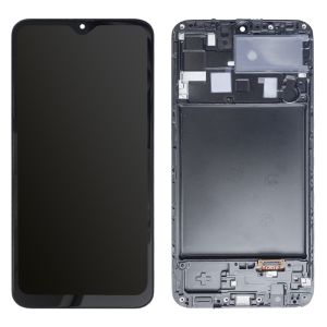 Дисплей Samsung Galaxy A20 SM-A205 OLED with frame Black
