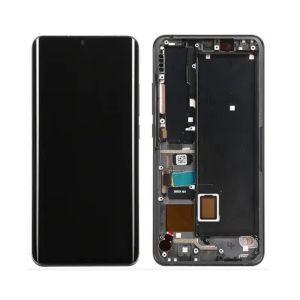 Дисплей Xiaomi Mi Note 10 / Mi Note 10 Pro / Mi Note 10 Lite OR 100% (Service Pack) with frame Black
