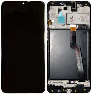 Дисплей Samsung Galaxy A10 SM-A105FN/DS GLOBAL ORIGINAL 100%  with frame Black