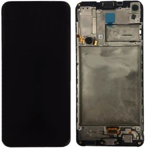 Дисплей Samsung Galaxy A21S SM-A217 OR 100% (Service Pack) with frame Black