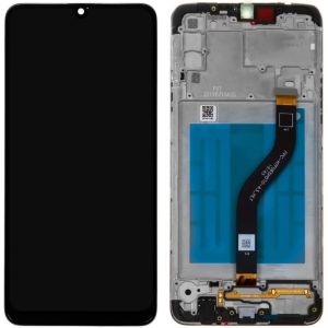 Дисплей Samsung Galaxy A20S SM-A207 complete with frame Black Original (PRC)