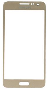 Скло дисплея Samsung Galaxy A3 SM-A300F Gold (для переклеювання)