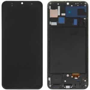 Дисплей Samsung Galaxy A30 SM-A305 / A50 SM-A505 OLED with frame Black (6.36