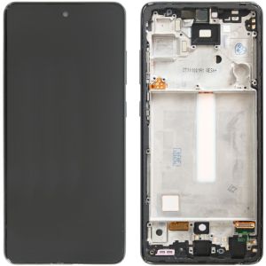 Дисплей Samsung Galaxy A52 SM-A525 / SM-A526 / A52S SM-A528 OLED with frame Black (Small LCD)