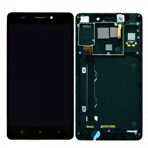 Дисплей Lenovo A7000 complete with frame Black