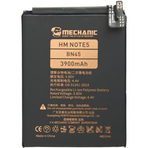 Акумулятор MECHANIC BN45 для Xiaomi Redmi Note 5 / Note 5 Pro (3900mAh)