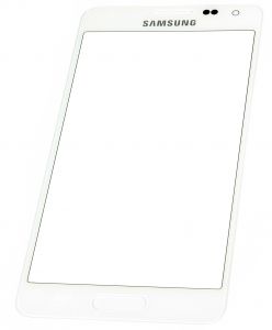Скло дисплея Samsung Galaxy Alpha G850F White (для переклеювання)