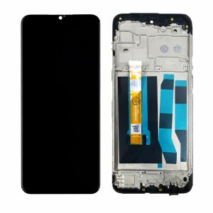 Дисплей Oppo Realme 5 / Realme 5i / Realme 6i / Realme C3 complete with frame Black