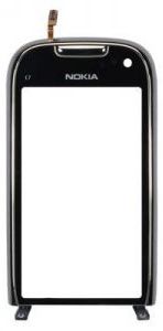 Тачскрін Nokia C7 Black ( з рамкою)