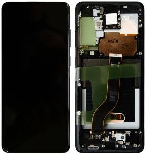 Дисплей Samsung Galaxy S20 Plus SM-G985 / G986 OR 100% (Service Pack) with frame Black