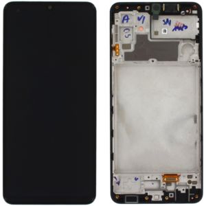 Дисплей Samsung Galaxy M32 SM-M325 OR 100% (Service Pack) with frame Black