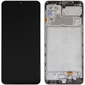 Дисплей Samsung Galaxy M32 SM-M325 with frame Black (Original AMOLED)