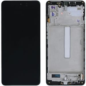 Дисплей Samsung Galaxy M52 5G SM-M526 OR 100% (Service Pack) with frame Black