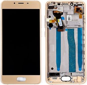 Дисплей Meizu U10 U680h OR 100% (Service Pack) with frame Gold