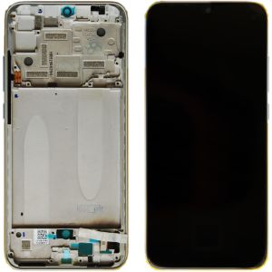 Дисплей Xiaomi Mi A3 / Mi CC9e OR 100% (Service Pack) with frame White