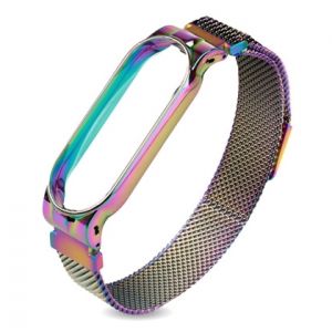 Металевий ремінець Milanes Loop для Xiaomi Mi Band 5 / Mi Band 6 Chameleon
