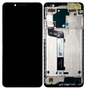 Дисплей Xiaomi Redmi Note 5 / Redmi Note 5 Pro OR 100% (Service Pack) with frame Black
