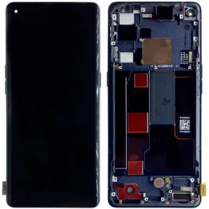 Дисплей Oppo Reno 3 Pro 5G / Find X2 NEO complete with frame Black (Original AMOLED)
