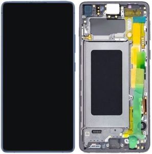 Дисплей Samsung Galaxy S10 Lite SM-G770 OR 100% (Service Pack) with frame Black