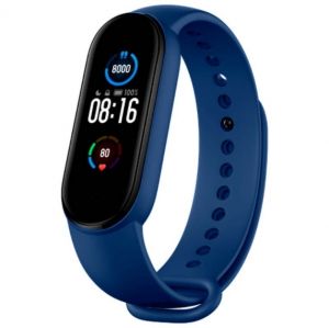Силіконовий Ремінець Xiaomi Mi Band 5 / Mi Band 6 Navy Blue